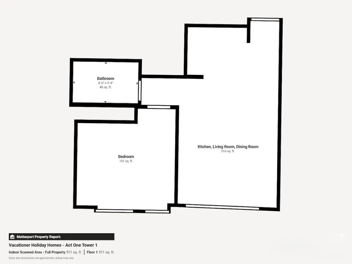 Apartment Act One Act Two - One Bedroom In Bustling Downtown Dubai United Arab Emirates
